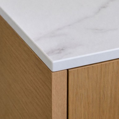KOLM HPL Vodootporna kuhinjska radna ploča Calacatta K551SU, 61 x 60 cm, 12 mm