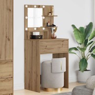 Stolovi za presvlačenje u spavaćoj sobi, umjetnički hrast