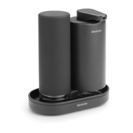 BRABANTIA Sivi plastičan držač za deterdžente SinkStyle