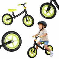 TRIKE FIX Dječji balans bicikl Balance, crni