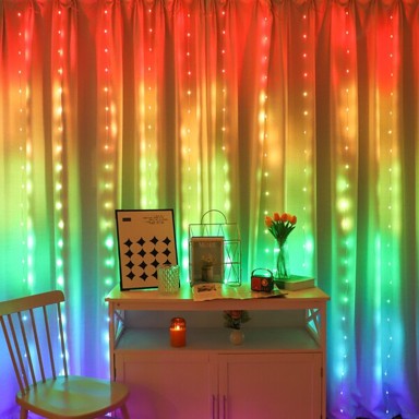 Wizard Ball božićna zavjesa, 2×2 m, 400 LED, RGB