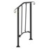 VEVOR Rukohvat za ogradu, Picket 1, 97 x 97,8 x 30 cm, crni