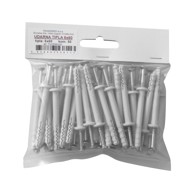 TEHNOPRO Plastična tipla udarna 6x60, 50 kom