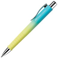 FABER-CASTELL Olovka kemijska gumirana Poly Ball XB 241109 plavo-žuta