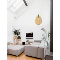 NOVA LUCE Visilica Cinzia E27, IP20 NL9236640, mesing zlatna