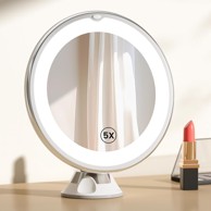 Emke stolno ogledalo s LED - 5x povećanje, rotirajuće 360