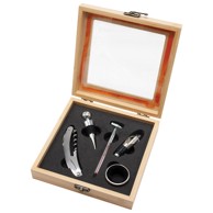 Set za vino, 5 dijelova u bambus kutiji