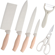 Set kuhinjskih noževa KN-40948, bež