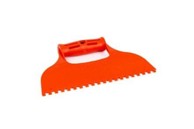KUBALA Lopatica plastična nazubljena 6 x 6 mm, narančasta