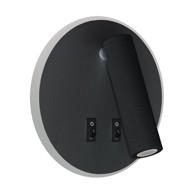 Svjetiljka LED Otello C 6W+3W crna