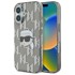 KARL LAGERFELD Tvrda futrola Karl Head galvanizirana futrola za Apple iPhone 16