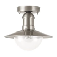 Vanjska stropna svjetiljka Oslo, E27, 1x max 60W, IP44, RA8763, satinasti krom