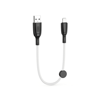 XO Kabel NB247 USB na Lightning 0,25 m 6A, bijela