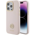 GUESS Zaštitna maska GUHCP15LM4DGPP, za iPhone 15 Pro, ružičasta