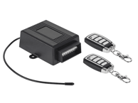 CABLETECH Daljinsko centralno zaključavanje 2 pilota, crna