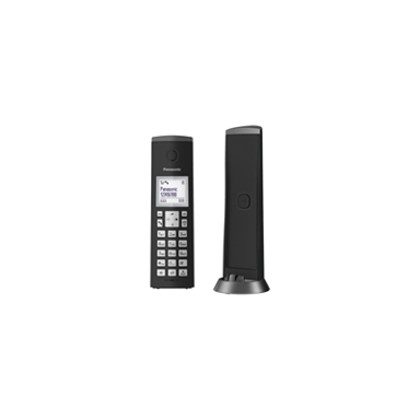 PANASONIC Telefon KX-TGK210FXB DECT, bežični, crni