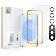 TECH PROTECT Zaštitno staklo za ekran 2kom + zaštita za kameru za Samsung S25, Supreme
