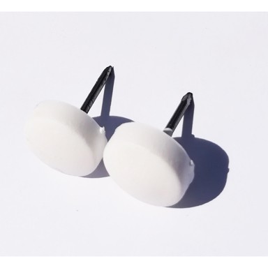 Nosač police FI 15,5 / H6,5 SA ČAVLOM bijeli 10 / 1