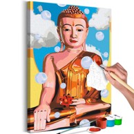 Slika za samostalno slikanje Levitating Buddha 40x60