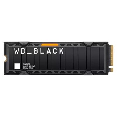 WESTERN DIGITAL SSD disk SN850X, crni, 1TB, M.2 NVMe, 7300/6300 MB/s, hladnjak