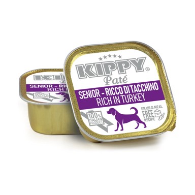 KIPPY Hrana za pse Pate Senior puretina, 150 g alu-pak