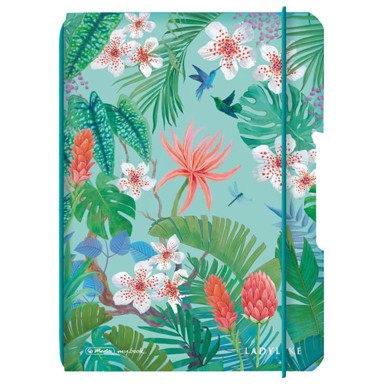 HERLITZ Ladylike Jungle Notes A6, crte (isprekidane), 40 listova, 70 g, s gumicom (50044306)