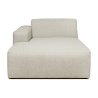 SCANDIC Bež/krem modularna sjedeća garnitura Roxy, 114x159x73 cm