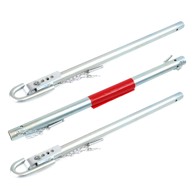 AMIO Metalna šipka za vuču 2T 180cm, srebrna