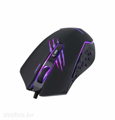 NEON Gaming miš Eberon, žičani, 2400DPI
