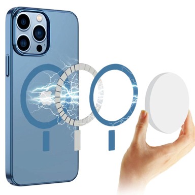 ERBORD Futrola za Apple iPhone 13 Pro Max, hibridna MagSafe futrola, plava