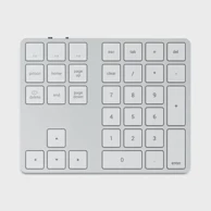 SATECHI Numerička tipkovnica ST-XLABKS, univerzalna, bluetooth, srebrna
