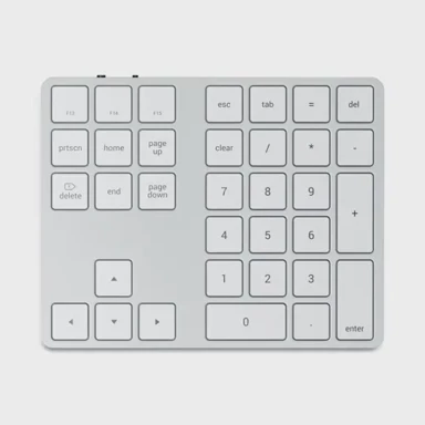 SATECHI Numerička tipkovnica ST-XLABKS, univerzalna, bluetooth, srebrna 