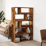 Sobna pregrada boja drva 100x33x156,5 cm konstruirano drvo