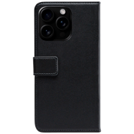 MOBILIZE PU kožna knjiga futrola, Apple iPhone 16 Pro Max, crna