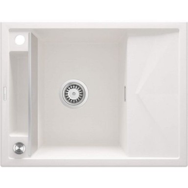 DEANTE Sudoper Magnetic, granit, bijela, 64x50 cm, ZRMA11A