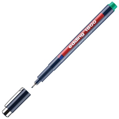 EDDING Flomaster 1800 za tehničko crtanje profipen 0,7mm, zelena
