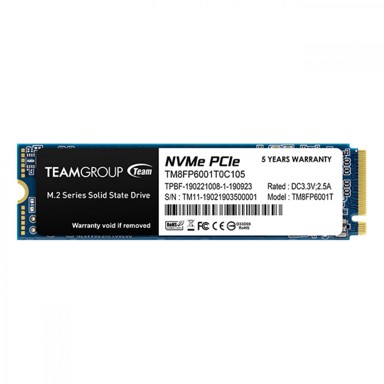 TEAMGROUP SSD disk MP33, M.2 NVMe, 1 TB, PCIe 3.0