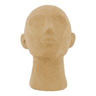 PT LIVING Dekorativna skulptura u boji pijeska Face Art, visina 22,8 cm