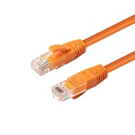 U/UTP Mrežni kabel CAT6, LSZH, 0,5 m, narančasti