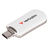 VERBATIM USB Flash drive Plectra, 512 GB, USB-C, bijela