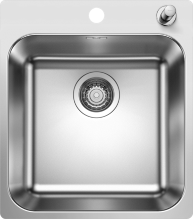 BLANCO Sudoper Supra 400-IF/A, inox 18/10