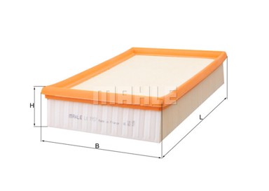 MAHLE Filter zraka LAND ROVER LX 1957 FREELANDER II 06