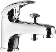 SAPHO AQUALINE KASIOPEA Slavina s preklopnikom, stojeća, krom