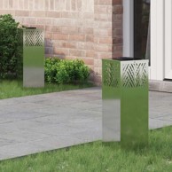 Solarna LED svjetlost za stazu Riblja kost 2 pcs Galvanizirano