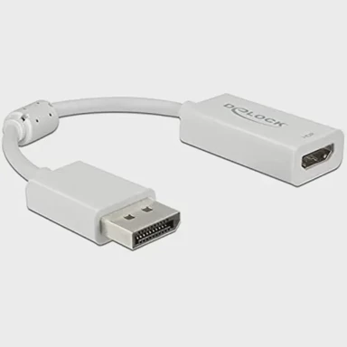 DELOCK Adapter, DisplayPort 1.4 muški na HDMI-A ženski, 19-pinski