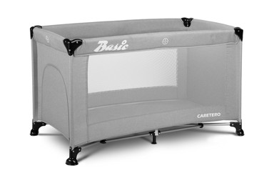 CARETERO Krevetić BASIC svjetlo sivi