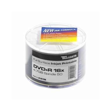 TRAXDATA Medij za pohranu DVD-R, 4,7GB spindle, 50 kom