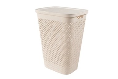 CURVER Koš za rublje Pure, 55 l, 43 x 35 x 58 cm, bijela