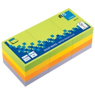GLOBAL NOTES Samoljepljivi blok Spring, 40 x 50 mm, 12 x 100 listova, neon sorto