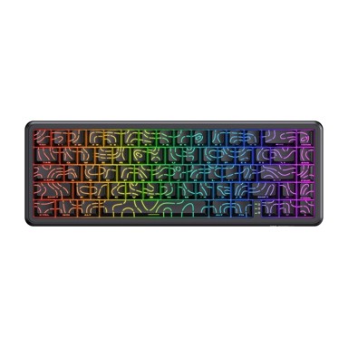 ONIKUMA Gaming tipkovnica G67, magnetski prekidači, ARGB, USB-C, crna